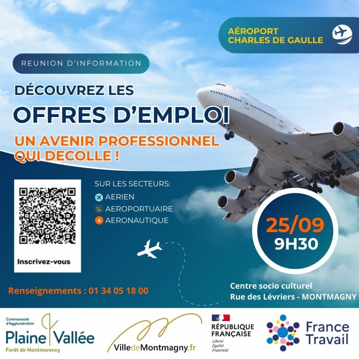 Venez découvrir les opportunités d'emploi 
