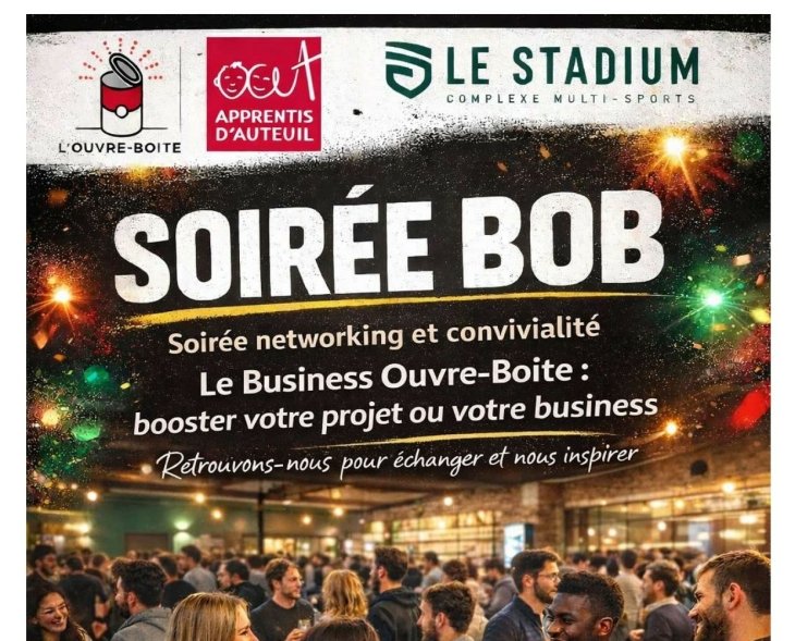 Soirée BOB - le Business Ouvre Boite 