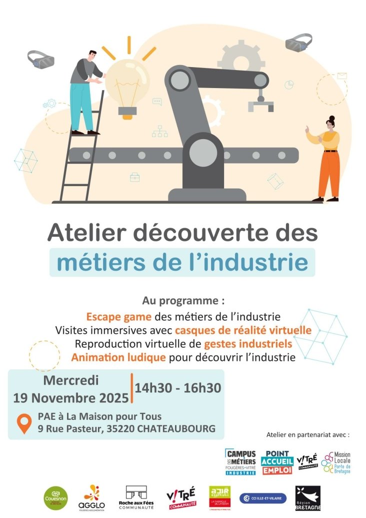 ESCAPE GAME DES METIERS DE L'iNDUSTRIE