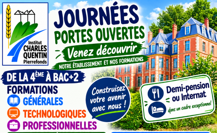 Journées Portes Ouvertes 20026 /2027