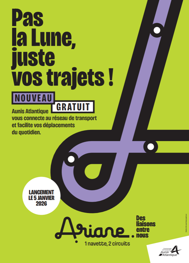 Pas la lune juste vos trajets !