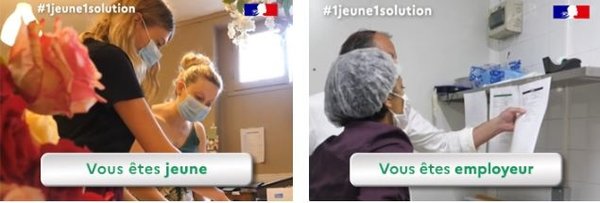Accompagner les jeunes, Plan 1 jeune 1 solution