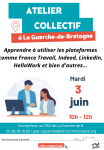 Atelier Collectif – Recherchez un emploi en ligne efficacement !