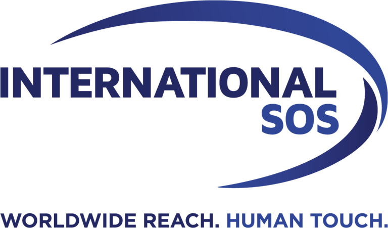 Logo INTERNATIONAL SOS [Stand F15]