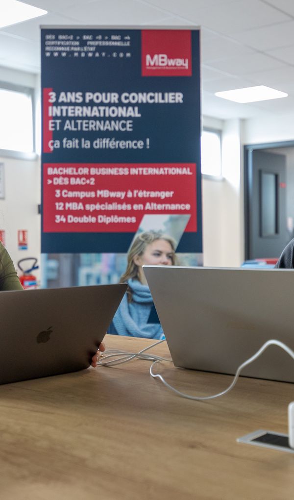 MBway Angers, l’école de management et de commerce en alternance de Bac+3 et Bac+5 !