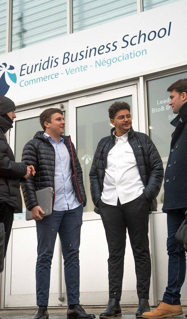 Euridis Business School, l’école spécialisée en Vente BtoB, Commerce International et Marketing Digital, 100% en alternance | Bordeaux