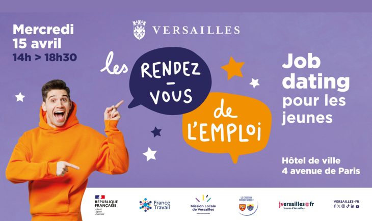 Rendez-vous de l’emploi des jeunes à Versailles : trouvez votre job près de chez vous !