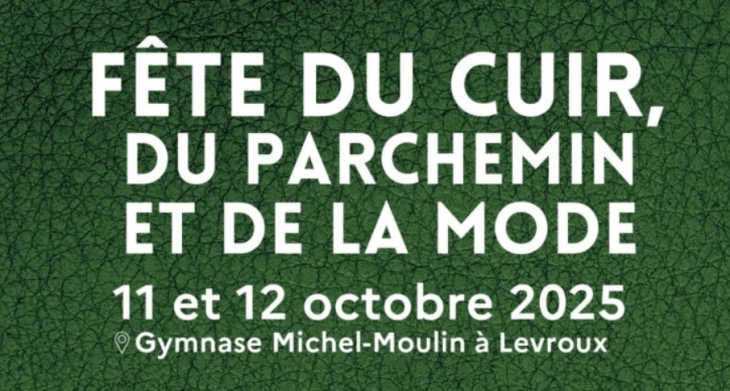 Fête du cuir, du parchemin et de la mode