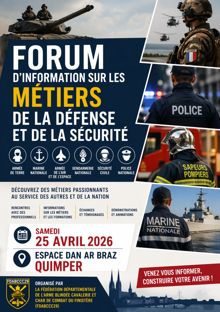 Forum d'information sur les Métiers de la Défense et de la Sécurité