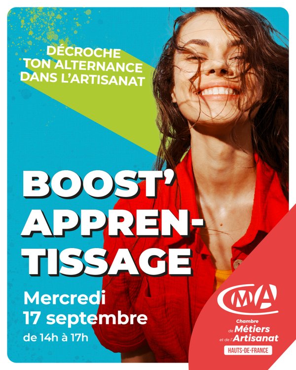 BOOST’APPRENTISSAGE à la CMA de Beauvais