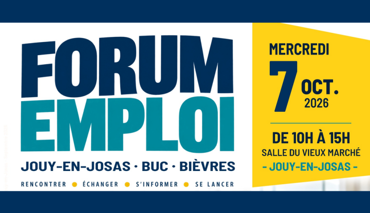 Forum Emploi à Jouy-en-Josas le 7 octobre 2026