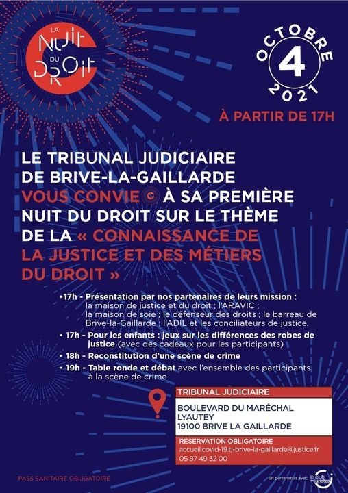 Connaissance de la justice et des métiers du droit