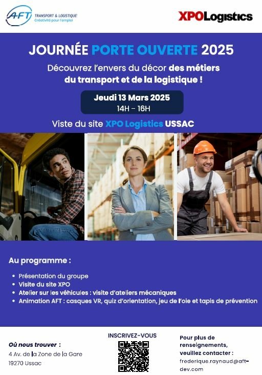 Journée Portes Ouvertes chez XPO DISTRIBUTION FRANCE