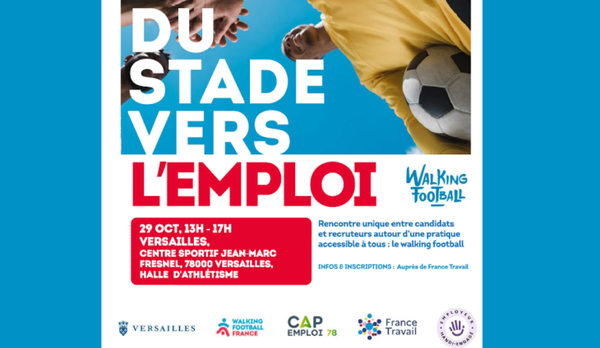 Du Stade Vers l’Emploi : recruter autrement grâce au sport à Versailles le 29/10/26