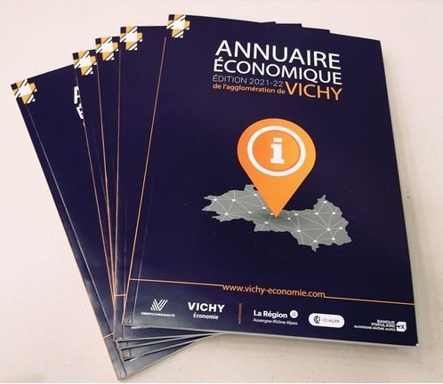 L’ANNUAIRE ÉCONOMIQUE 2021-2022 DE L'AGGLOMERATION DE  VICHY EST DISPONIBLE