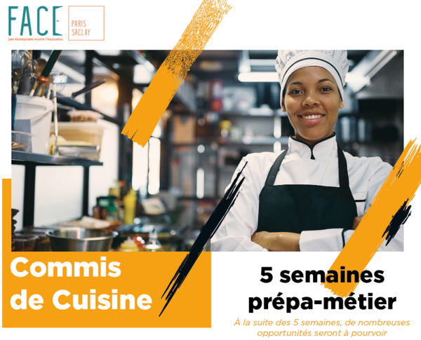 Prépa-métier Commis de cuisine - 5 semaines