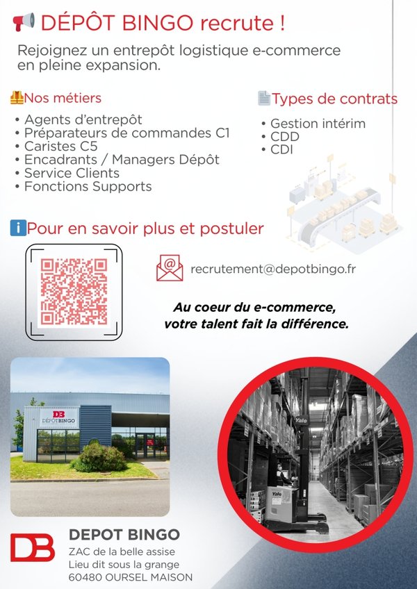 Campagne de recrutement DEPOT BINGO 
