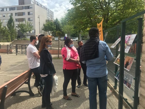 Activité dans les quartiers "hors les murs"