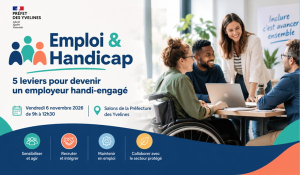 Entreprises : une matinale à la Préfecture des Yvelines pour vous accompagner le 6/11/26