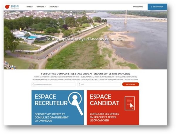 Des nouveautés sur votre plateforme Emploi.pays-ancenis.com !