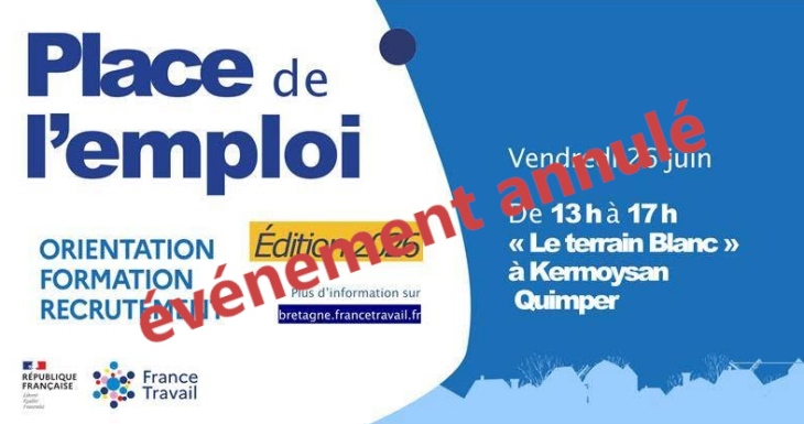 événement annulé : « Place de l'emploi » à PENHARS