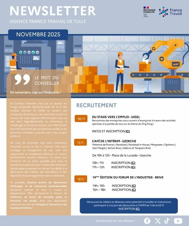 NEWS LETTER NOVEMBRE 2025