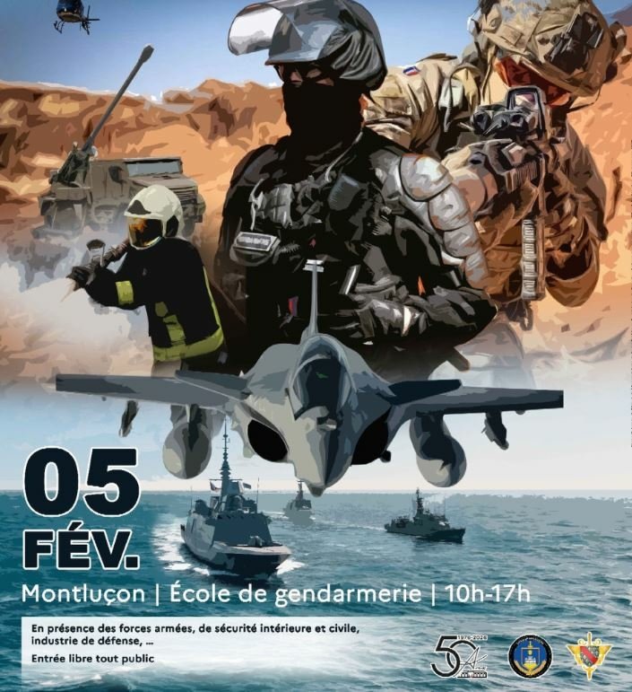 Salon des métiers de la Défense et de la Sécurité à Montluçon