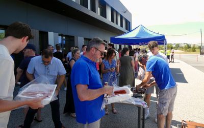 Le barbecue des Bleus