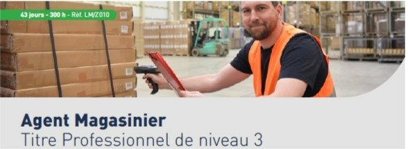 Devenez Agent Magasinier