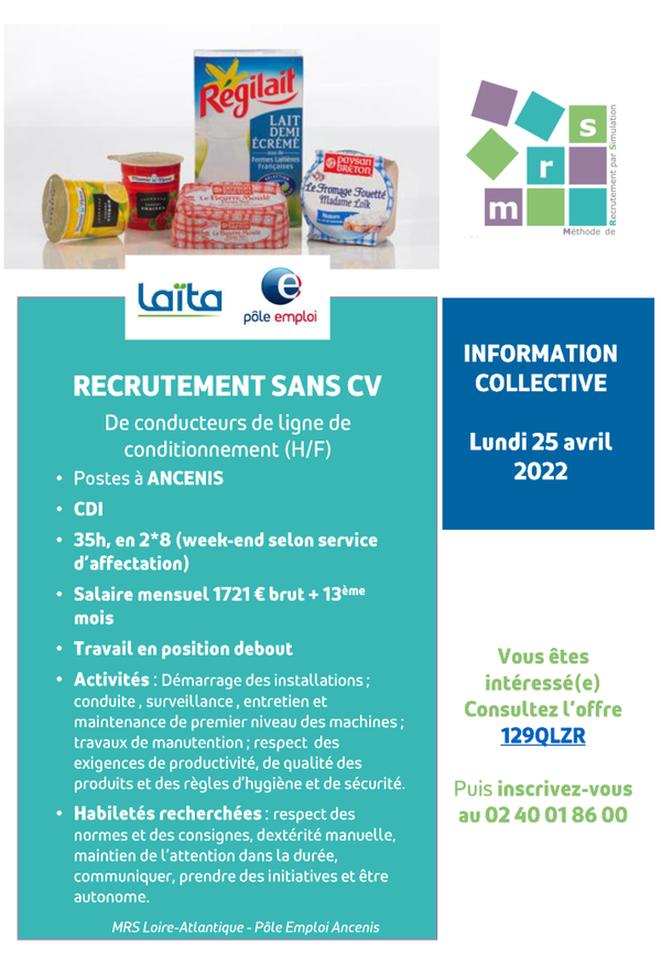 LAÏTA / Recrutement sans CV