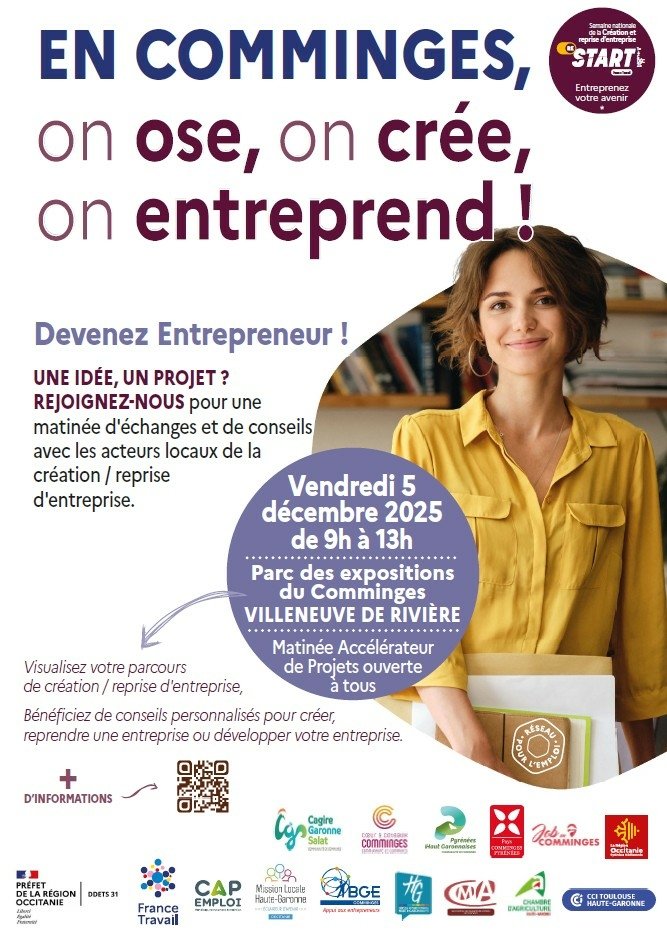 « En Comminges, on ose, on crée, on entreprend »