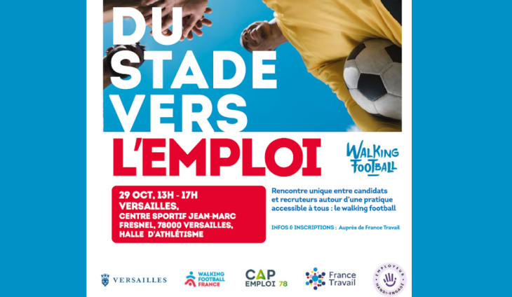 Du Stade Vers l’Emploi : recruter autrement grâce au sport à Versailles le 29/10/26
