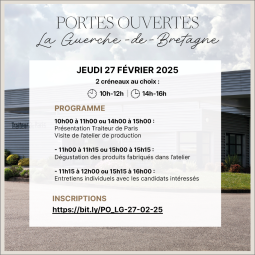 Portes ouvertes Traiteur de Paris