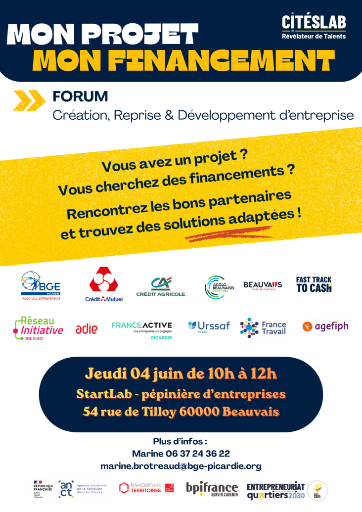 Forum « Mon projet, mon financement »