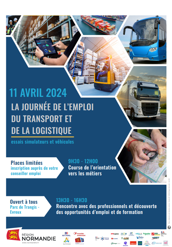 Evreux : Journée des Emplois du Transport et de la Logistique 🚛📦