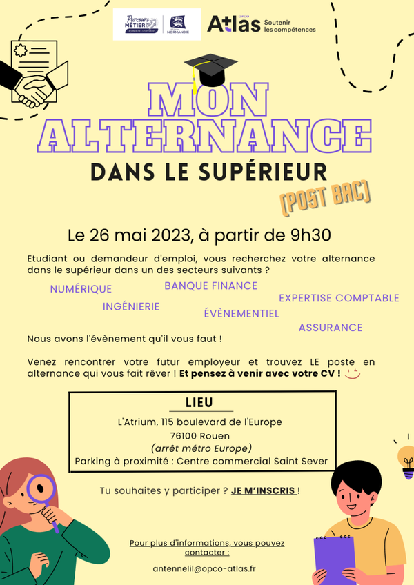 Mon Alternance dans le Supérieur - Rouen