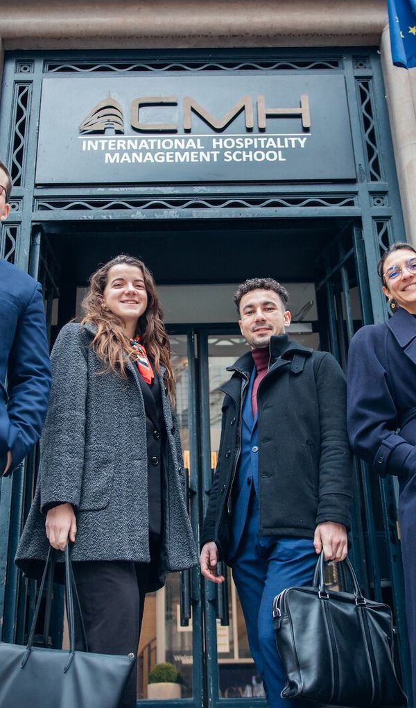 Rejoignez le CMH, l&rsquo;&eacute;cole de Management H&ocirc;telier International de Luxe