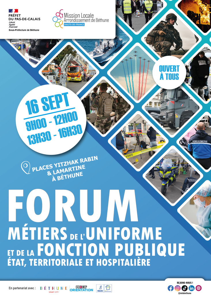 Forum des Métiers de l'Uniforme et de la Fonction Publique