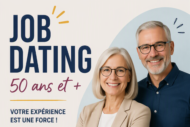 Job dating Seniors 50 ans et +