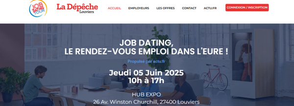 La Dépêche Louviers organise son Job Dating