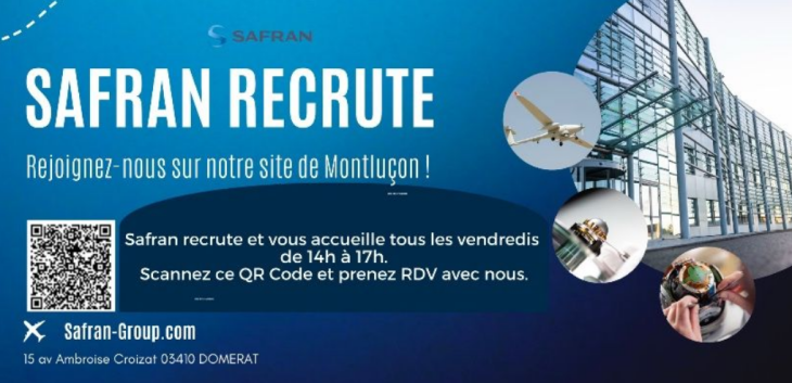 SAFRAN Montluçon recrute !