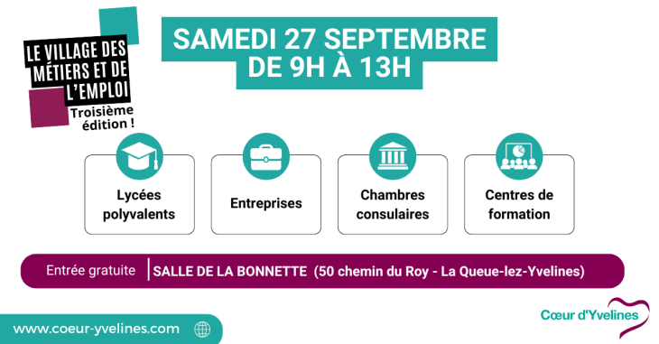 3ème édition du Village des métiers et de l'emploi