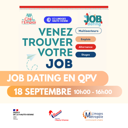 Job Dating le 18 Septembre 2025