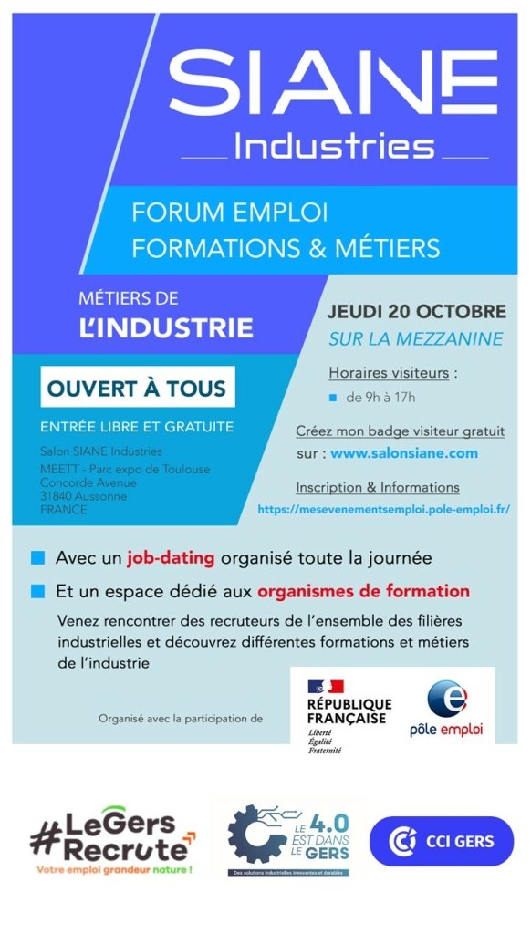 JOB DATING INDUSTRIE au salon du SIANE  