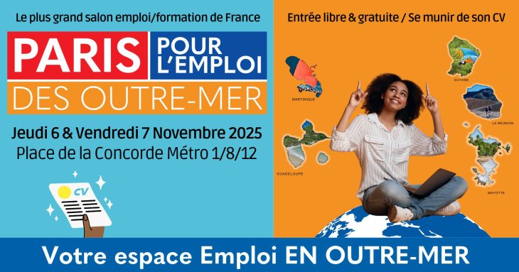 L'Outre-mer recrute !