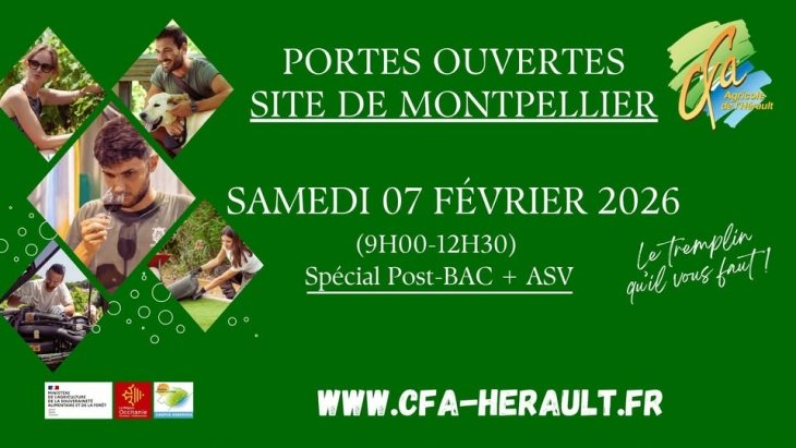 PORTES OUVERTES LYCEE FRERIQUE BAZILLE - AGROPOLIS