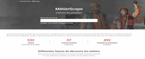 France Travail - Découvrez le métierscope !