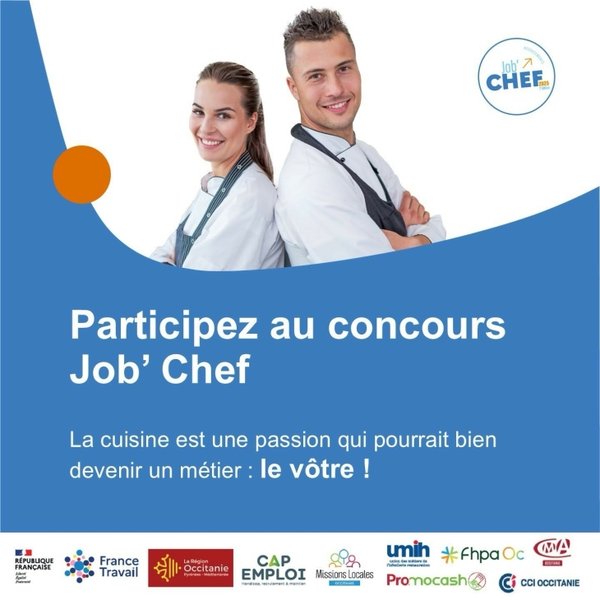 CONCOURS JOB CHEF  : À vos fourneaux ! 