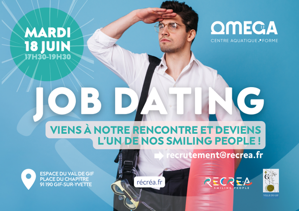 JOB DATING CENTRE AQUATIQUE OMEGA - GIF SUR YVETTE
